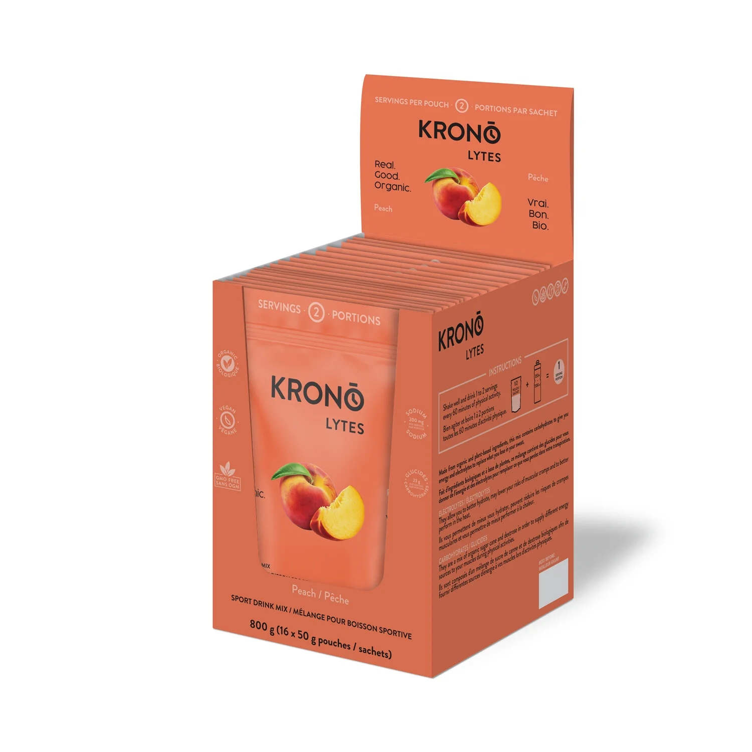 Krono Lyte Pêche (sachet 50G)