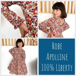 Robe Apolline 100% Liberty Exclu France/Belgique