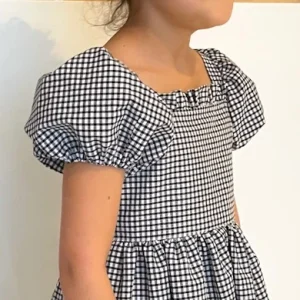 Robe Juliette Vichy noir