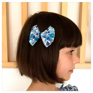 Barrette nœud Liberty Poppy & Daisy Santorin