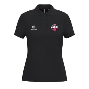 Polo femme – Noir- CTC de la Hardt