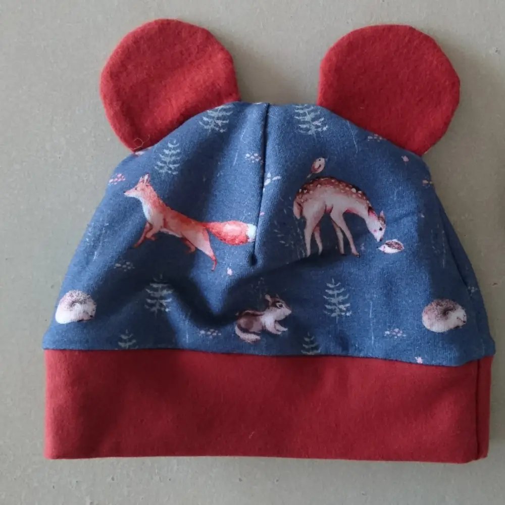 Bonnet avec oreilles animaux 6-12 mois – Image 2