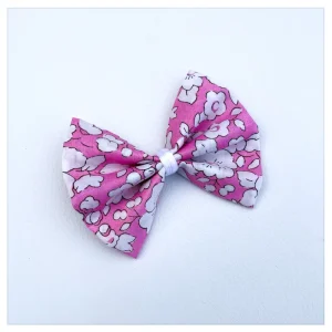 Barrette nœud Liberty Betsy boo rose