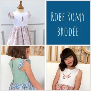 Robe Romy Liberty exclu France/Belgique corsage brodé