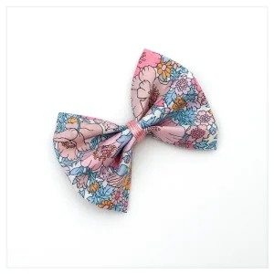 Barrette nœud Liberty Meadow song pétale
