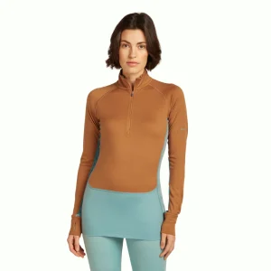 Icebreaker Merino 200 ZoneKnit LS Half Zip (Femme)