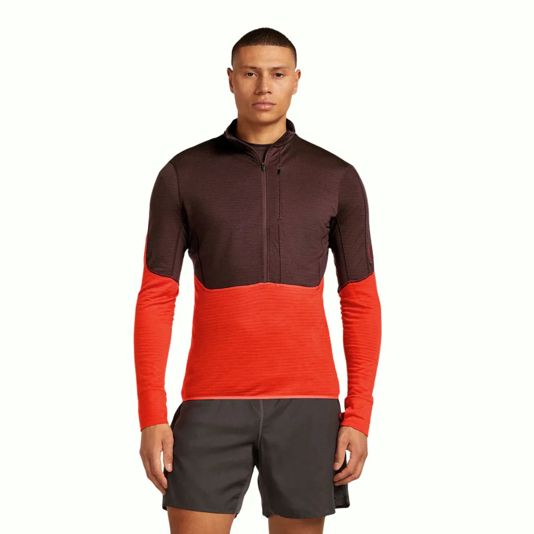 Icebreaker Merino Blend 200 Realfleece™ Descender LS Half Zip (Homme)