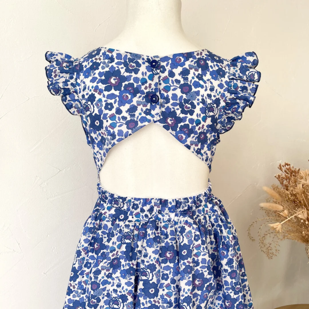 Robe Adèle Liberty Betsy lavande – Image 2