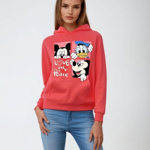 Sweat Mickey décontracté et ajusté