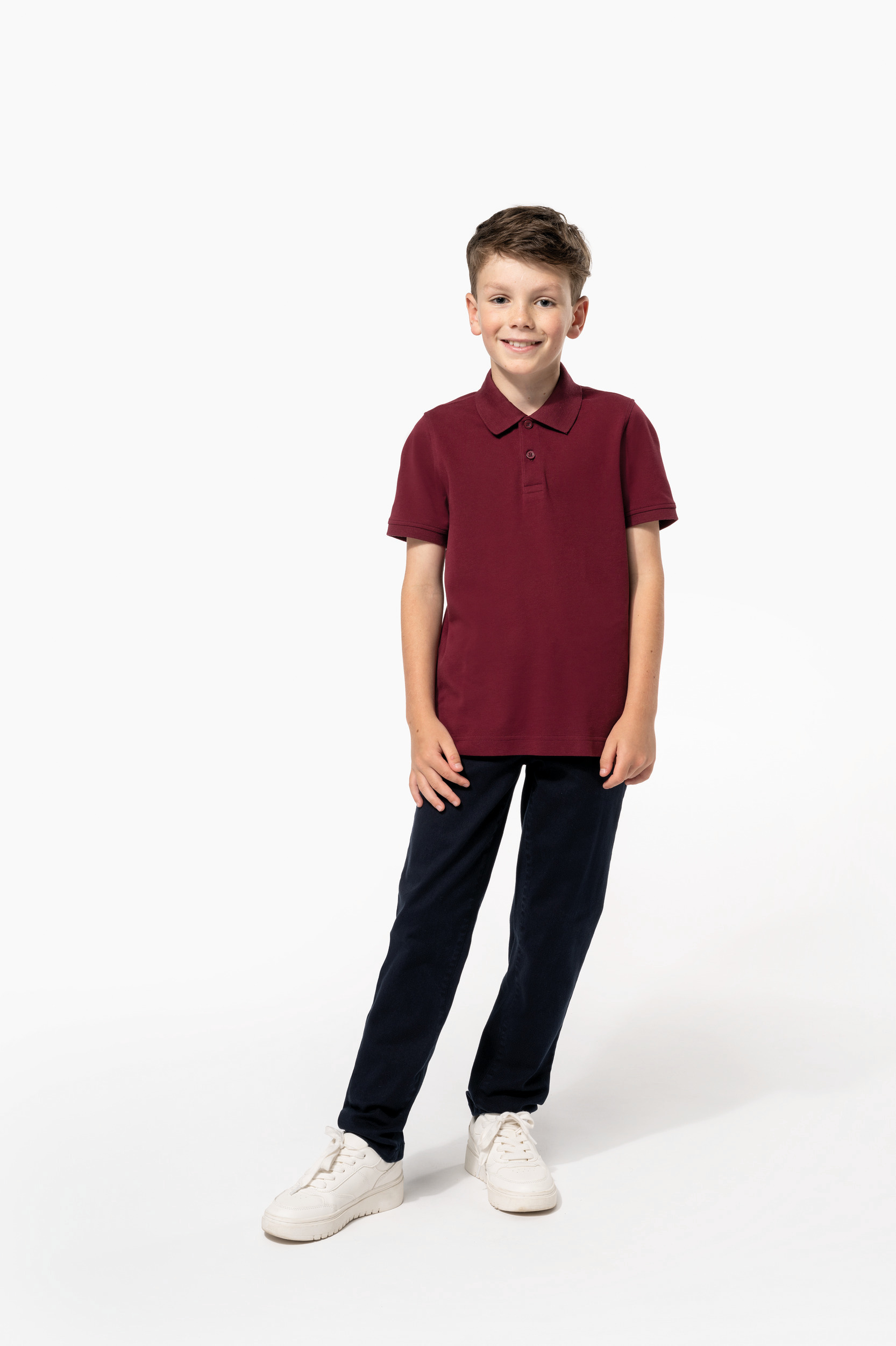 Polo manches courtes bio 180 enfant – Image 9