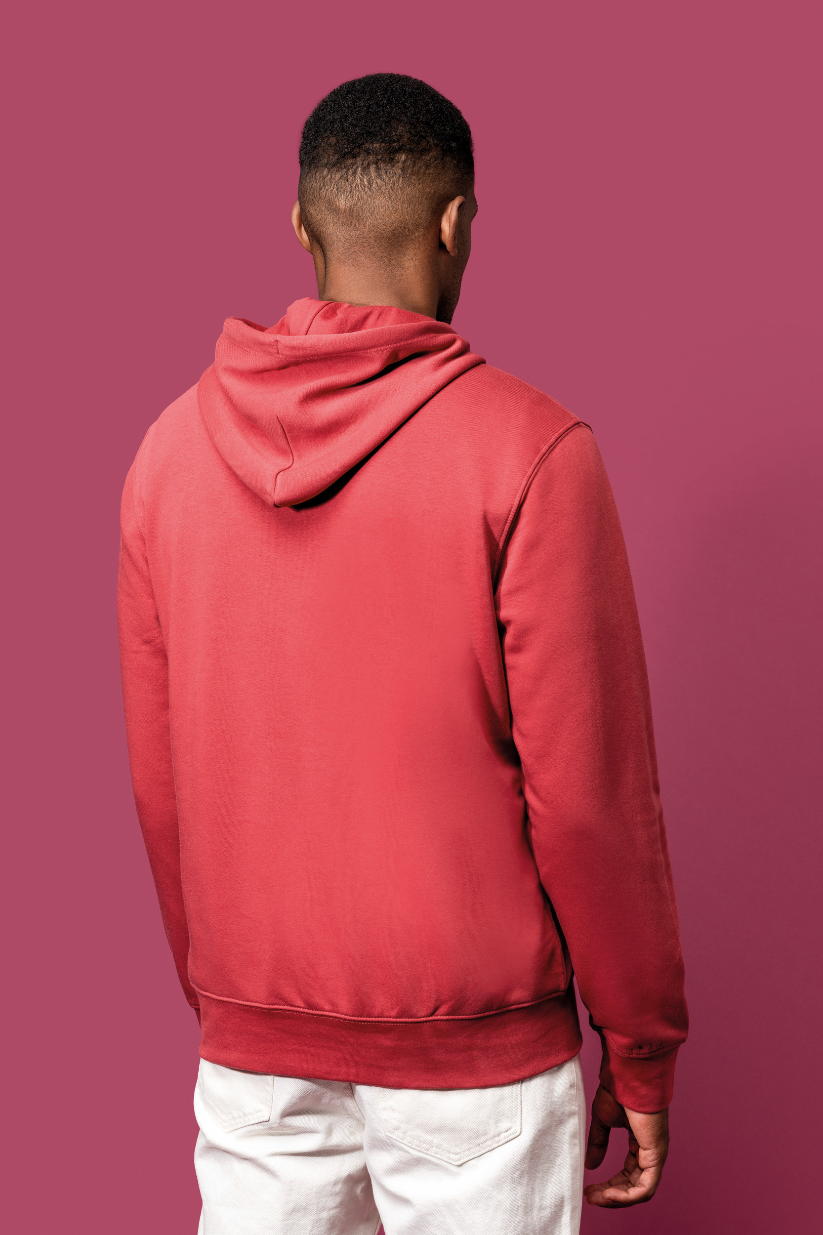 Sweat-shirt écoresponsable à capuche homme – Image 2