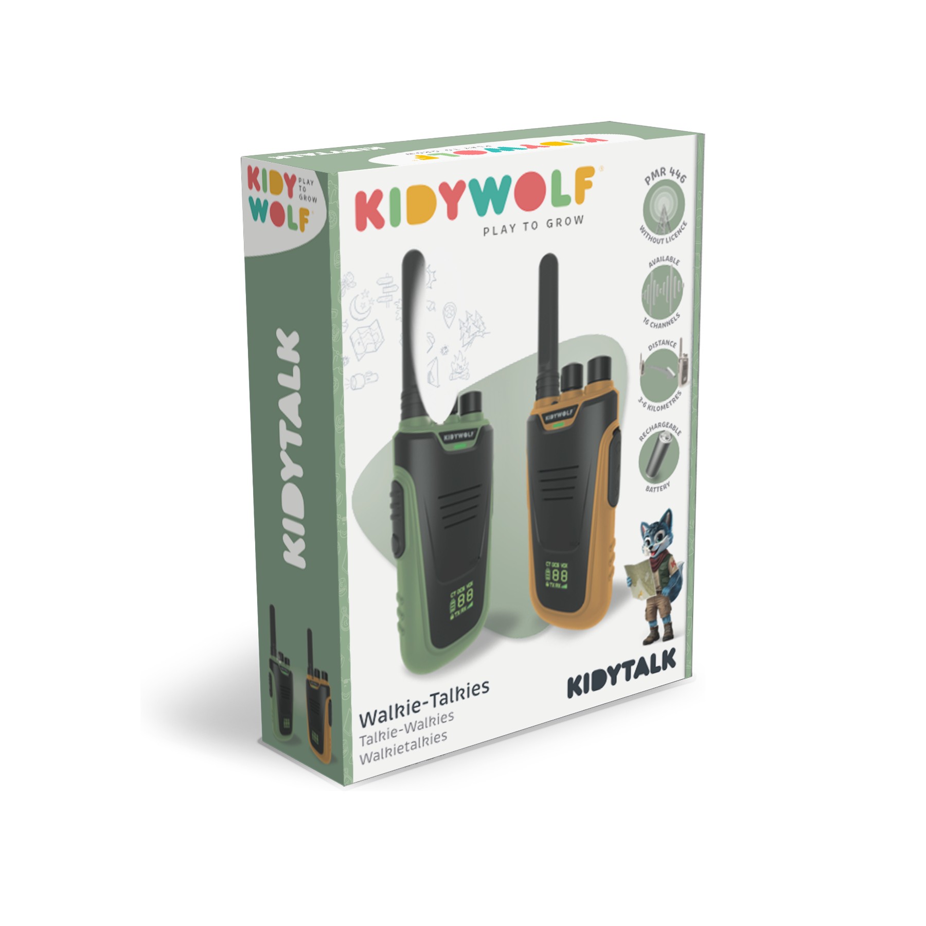 Talkie-walkies kidywolf