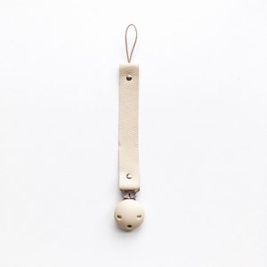 Attache tétine | Cuir – Bezisa