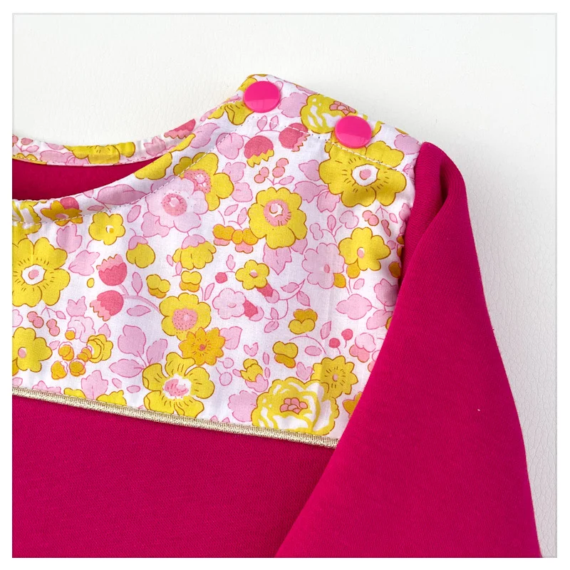 Sweat fushia et Liberty USA Betsy strawberry lemonade – Image 2