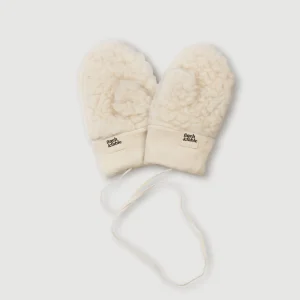 Moufles enfant sherpa en laine | Milk – Finch and fabel