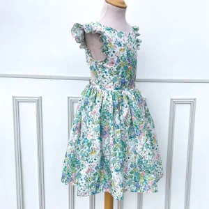 Robe Adèle Liberty bouquet parade bridgerton
