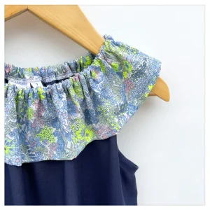 Robe Sephora Liberty Margaret annie fluo et viscose marine