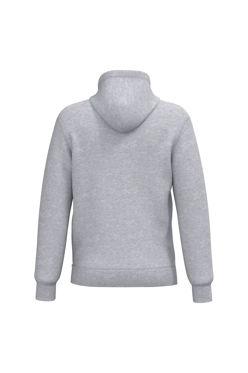 Sweat zippé à capuche Montfort – Gris – Image 2