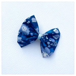 Barrette nœud Liberty Betsy abyss glitter