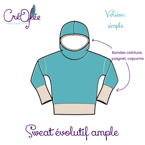 Sweat évolutif ample à personnaliser – Image 9