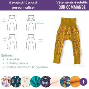 Sarouel évolutif à personnaliser