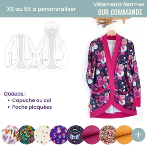 Cardigan femme à personnaliser