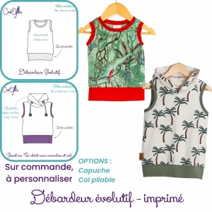 Tee-shirt ou sweat sans manches à personnaliser