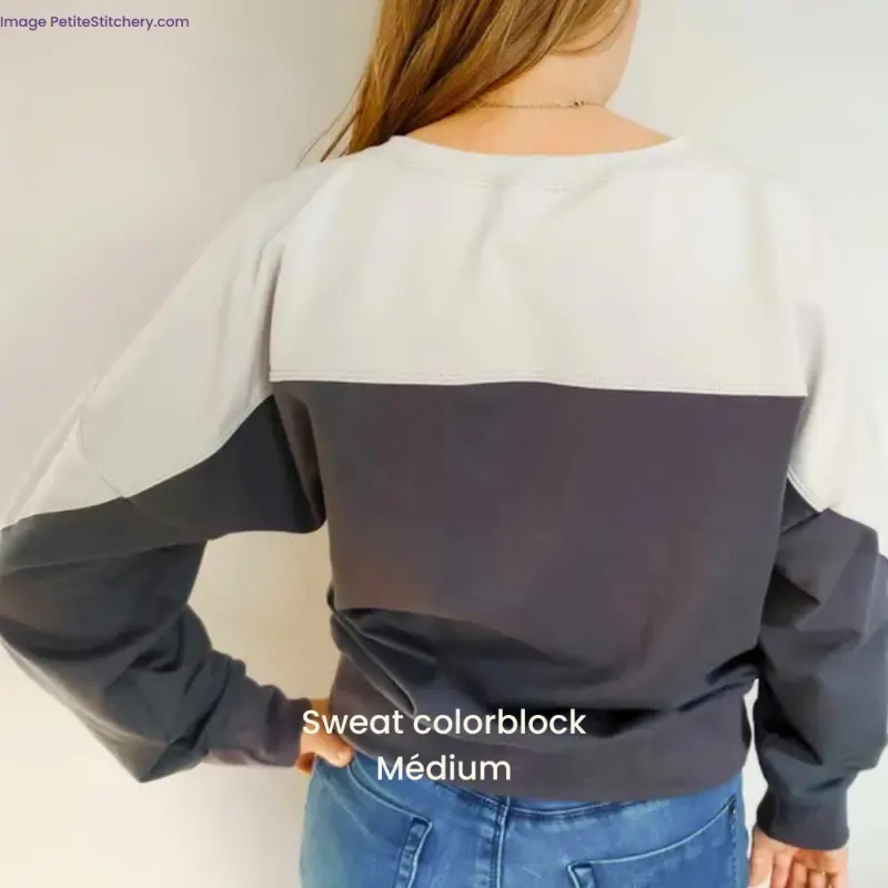 Sweat Ados colorblock à personnaliser – Anciennes collections – Image 9