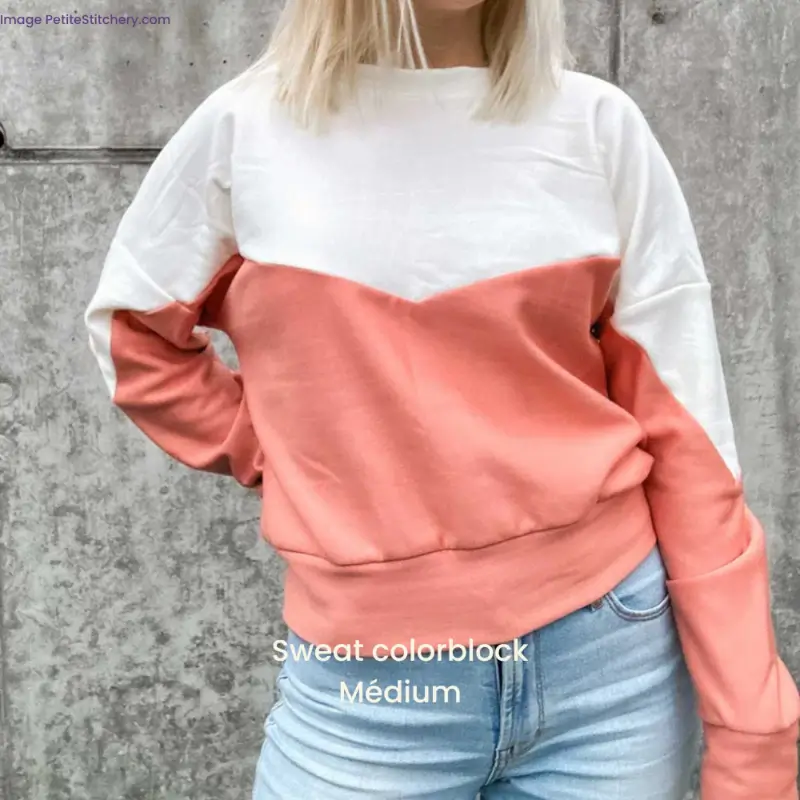 Sweat Ados colorblock à personnaliser – Anciennes collections – Image 5