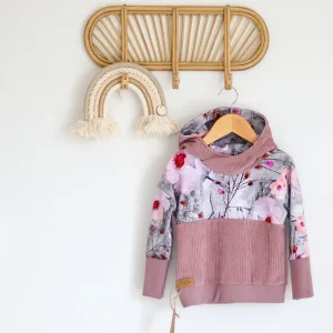 Sweat évolutif ample bi matières 1-3 ans