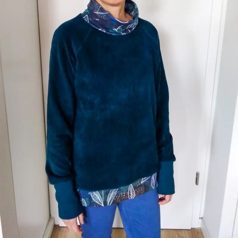 Sweat casual femme à personnaliser – compatible maternité – Image 8