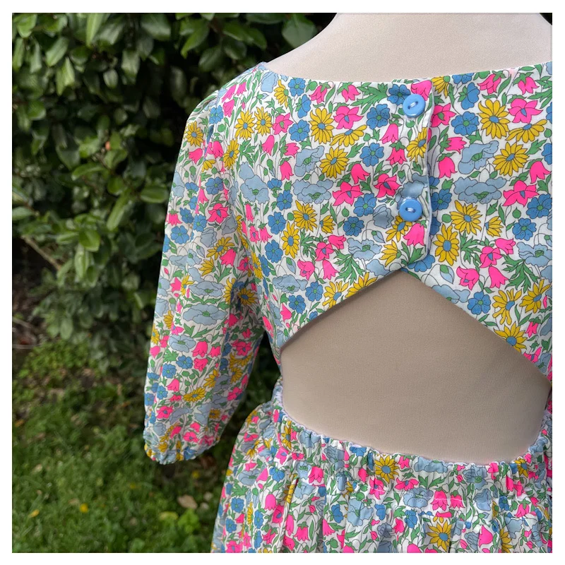 Robe Adèle Liberty Poppy & Daisy Stabilo – Image 3