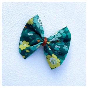Barrette nœud Liberty Betsy diamant vert