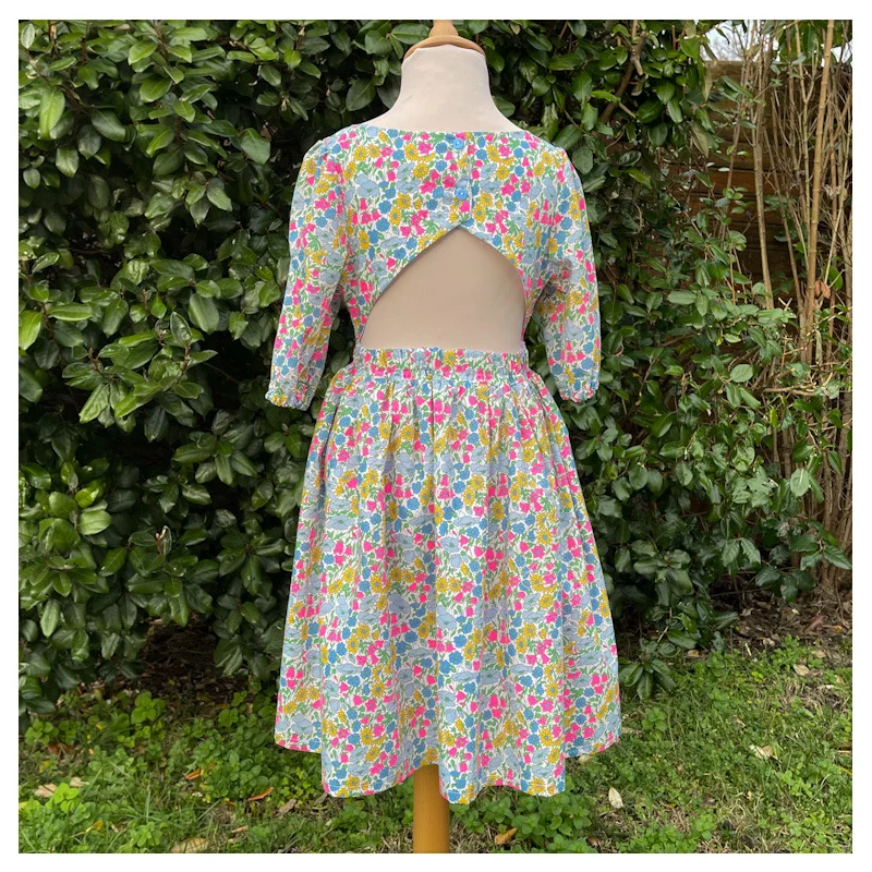 Robe Adèle Liberty Poppy & Daisy Stabilo