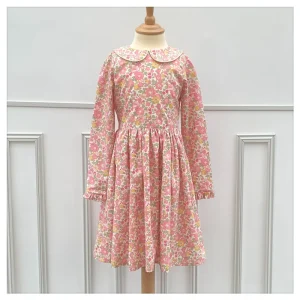 Robe Liberty Betsy rose vanille glitter