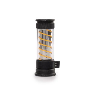 BAREBONES – EDISON LIGHT STICK TUMBLED STEEL noir
