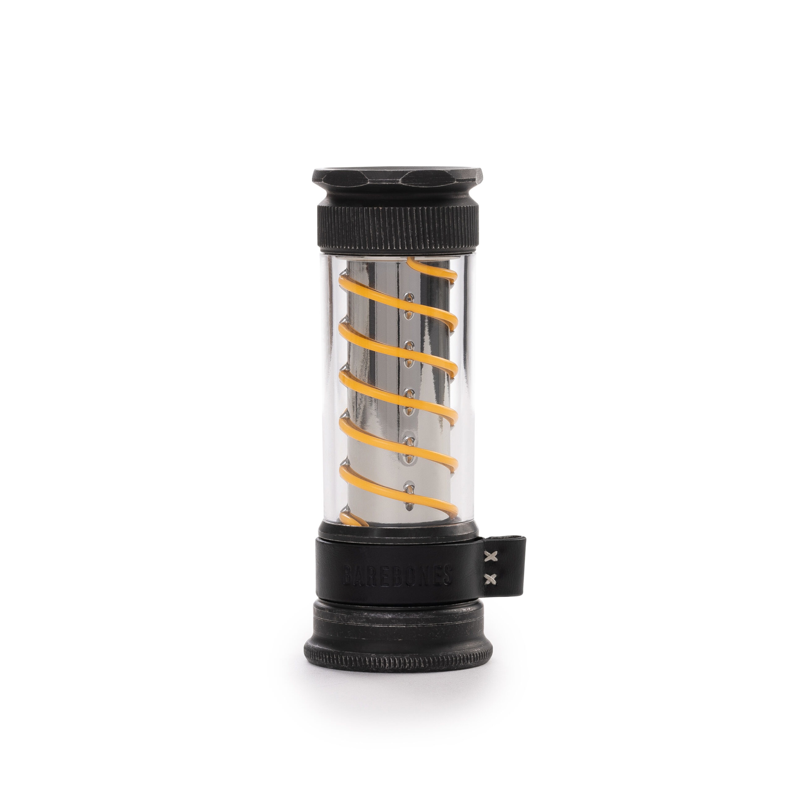 BAREBONES – EDISON LIGHT STICK TUMBLED STEEL noir