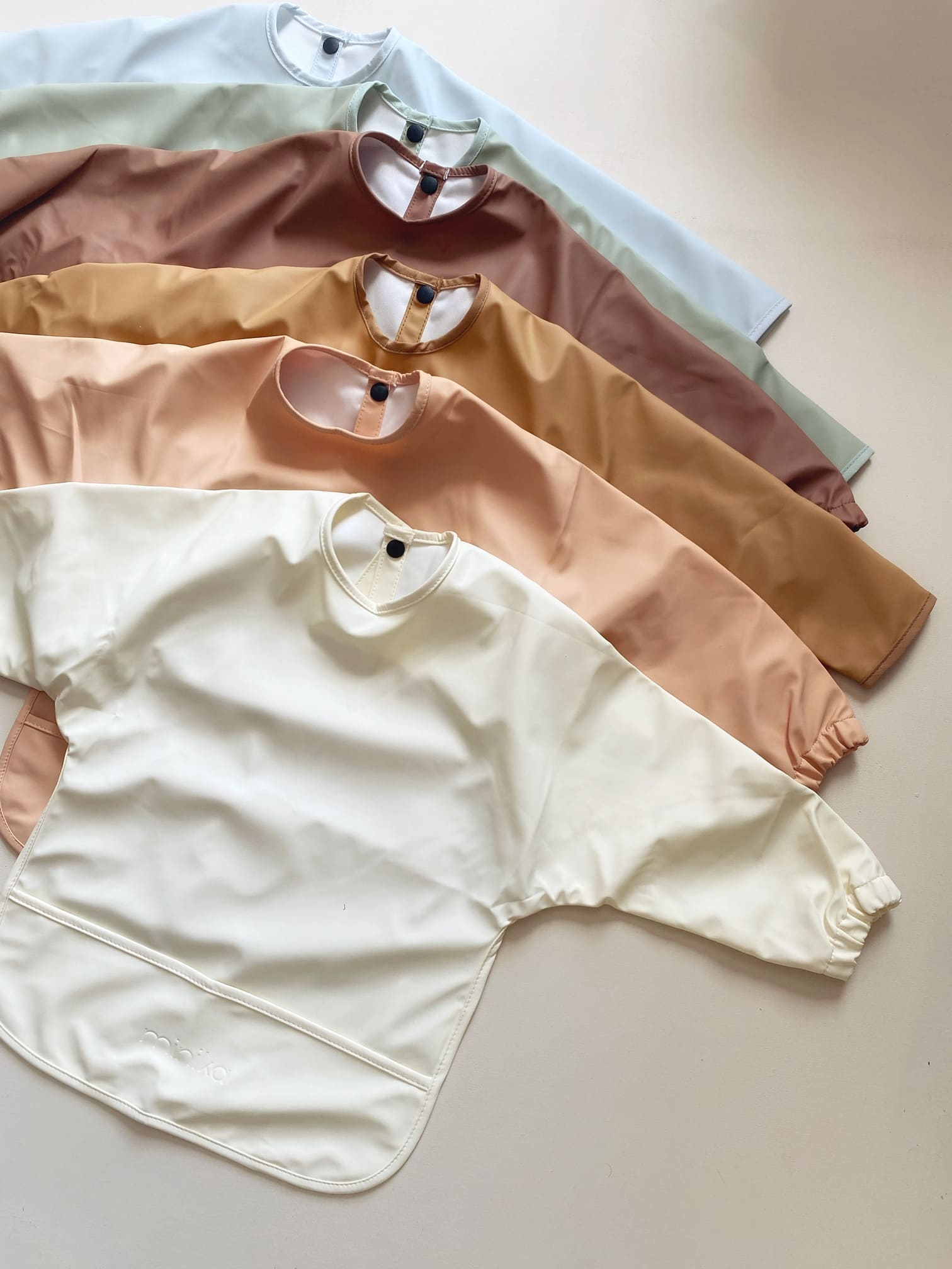 Bavoir à manches bébé – Minika