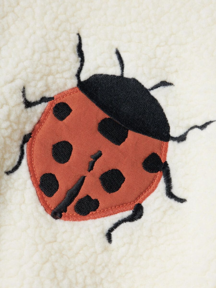 Veste bomber sherpa enfant | Ladybug – Lil Atelier – Image 3