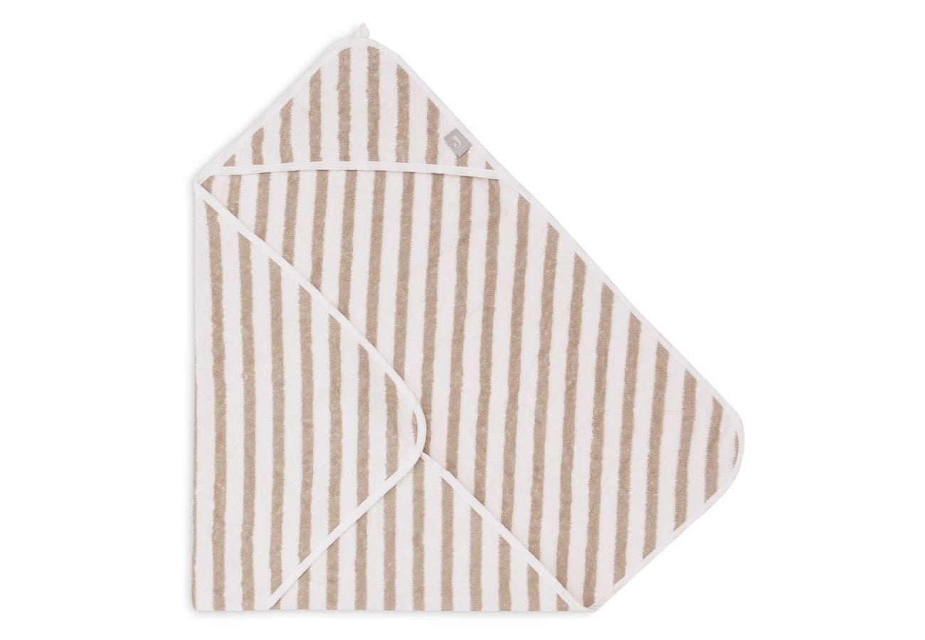 Cape de bain bébé éponge | Rayures – Jollein