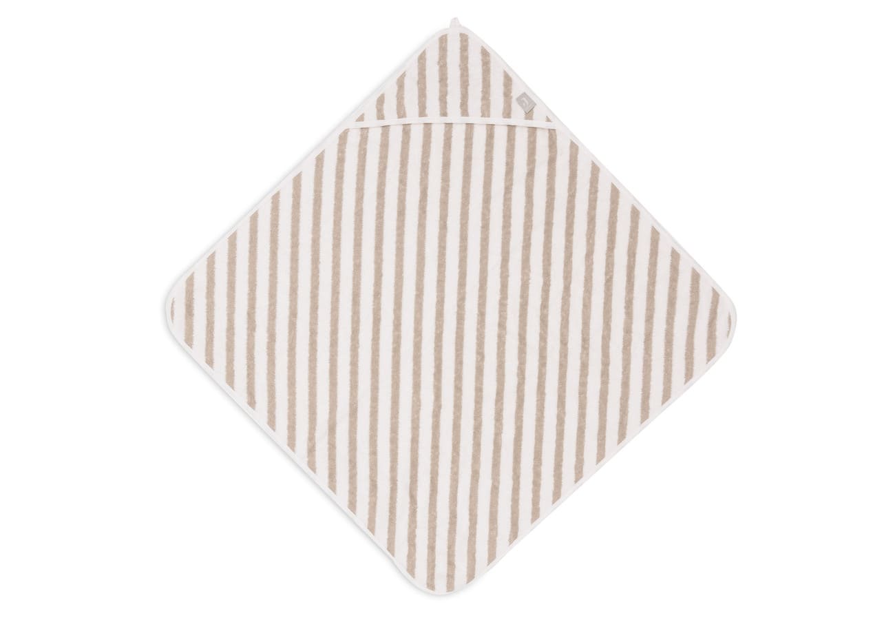 Cape de bain bébé éponge | Rayures – Jollein – Image 3