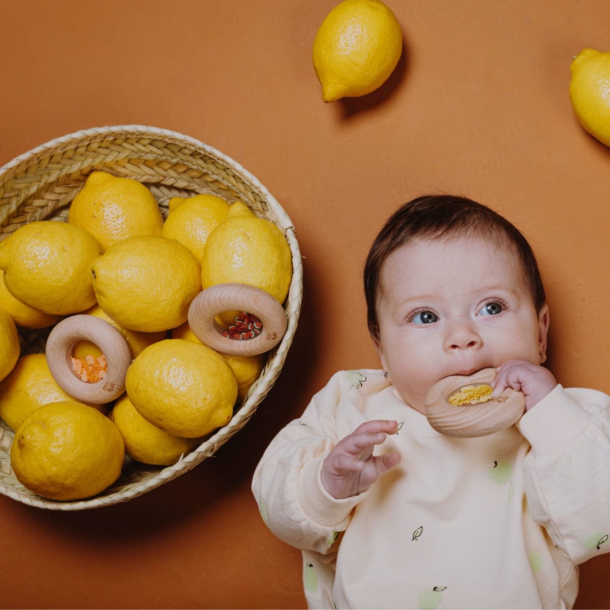 Donut sensoriel bébé | Citrons – Petit Boum – Image 3
