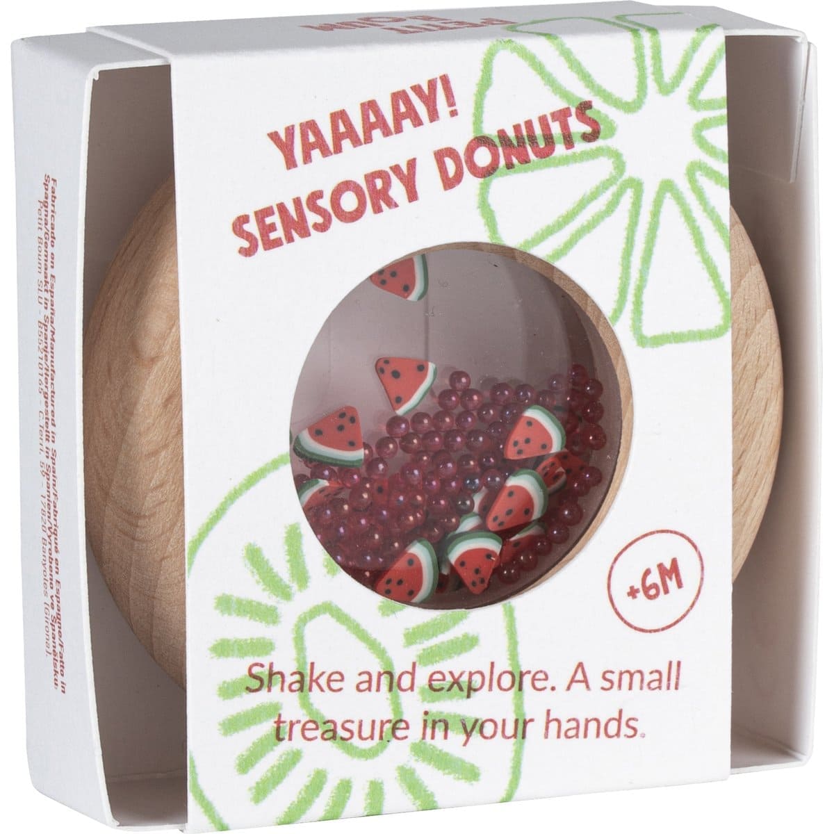 Donut sensoriel bébé | Pastèques – Petit Boum – Image 3