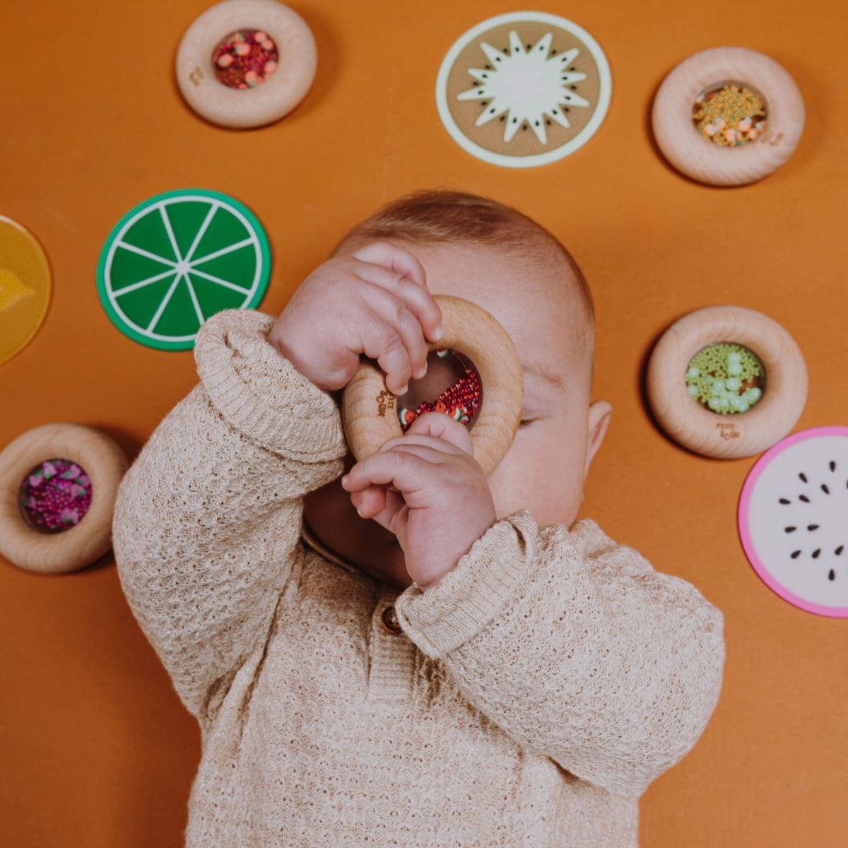 Donut sensoriel bébé | Pastèques – Petit Boum – Image 2