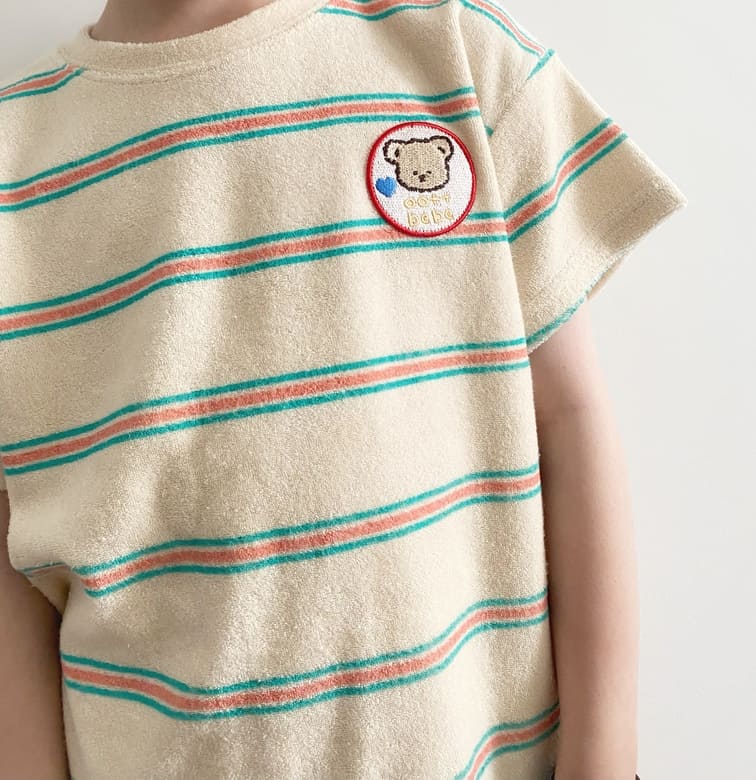 Ensemble enfant éponge | Rayures – Oott bébé – Image 7