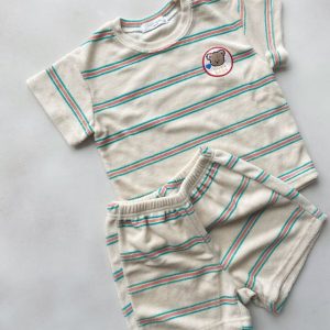 Ensemble enfant éponge | Rayures – Oott bébé