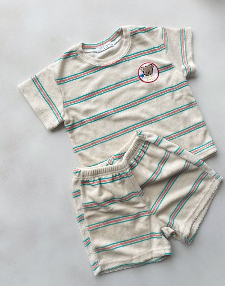 Ensemble enfant éponge | Rayures – Oott bébé