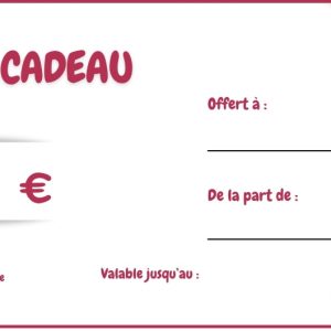 Chèque Cadeau Internet