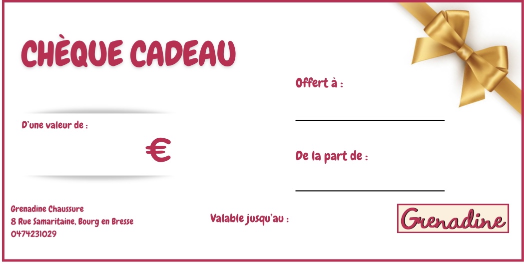 Chèque Cadeau Internet