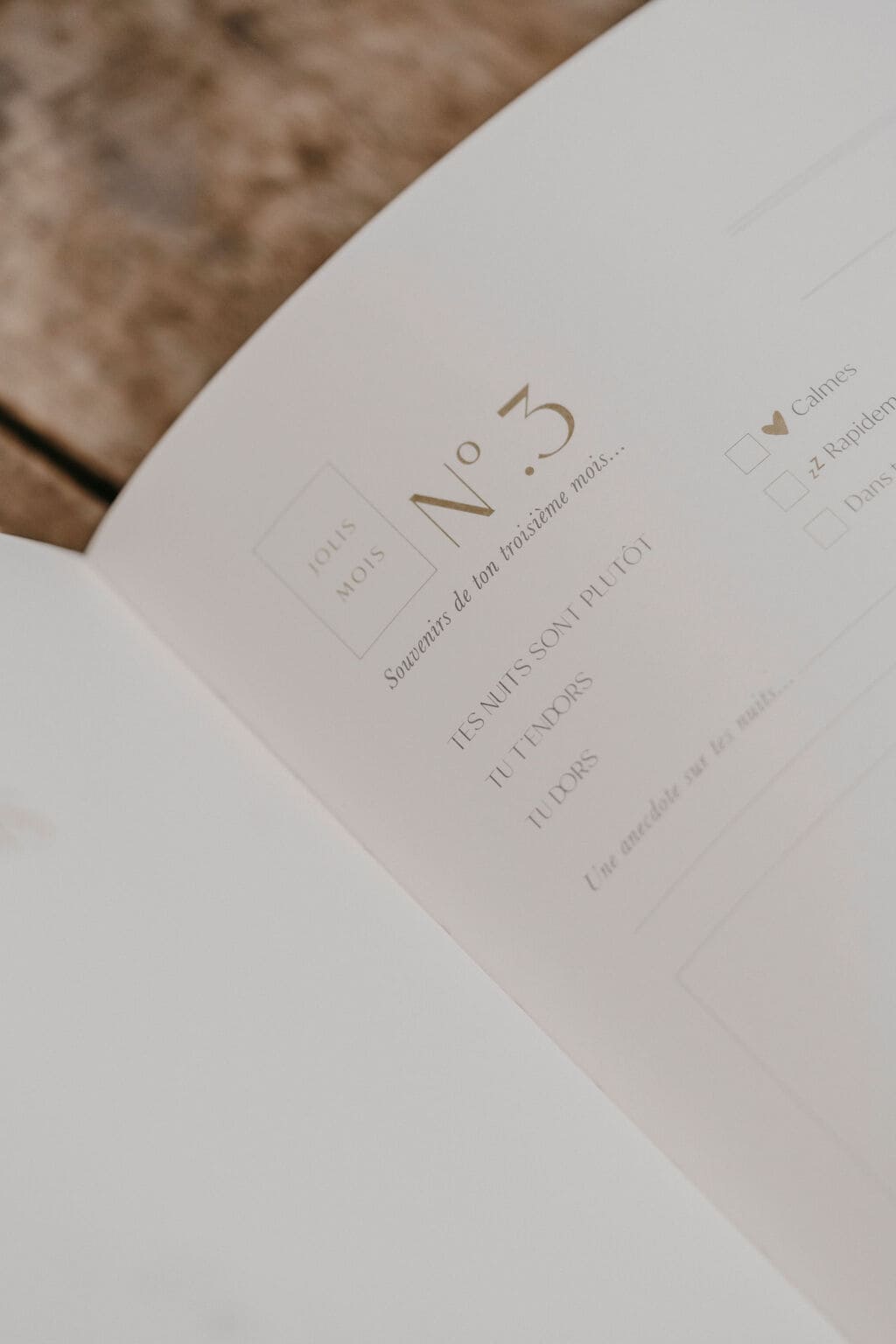 Livre de naissance bébé | Précieux souvenirs – Zakuw – Image 6